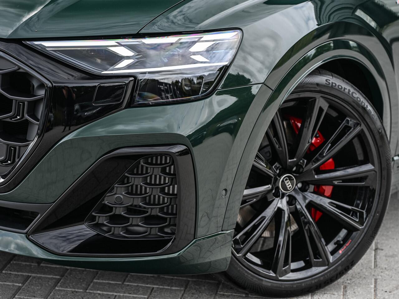 Audi Q8 60 TFSI e quattro Pro Line S COMPETITION | B&O ADVANCED | PANORAMADAK | MASSAGE STOELEN | 4 WIEL BESTURING | ADAPTIVE CRUISE | HEAD-UP | ALCANTARA HEMEL | SOFT CLOSE | STOELMASSAGE | OLED ACHTERLICHTEN | STOELVERWARMING + VENTILATIE | TREKHAAK