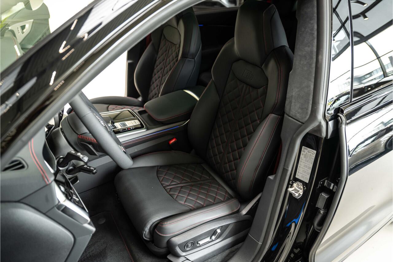 Audi Q8 60 TFSI e Competition | 5 jaar garantie | Alcantara | Rood stiksel | Rode gordel | Soft-close | 5 jaar garantie |