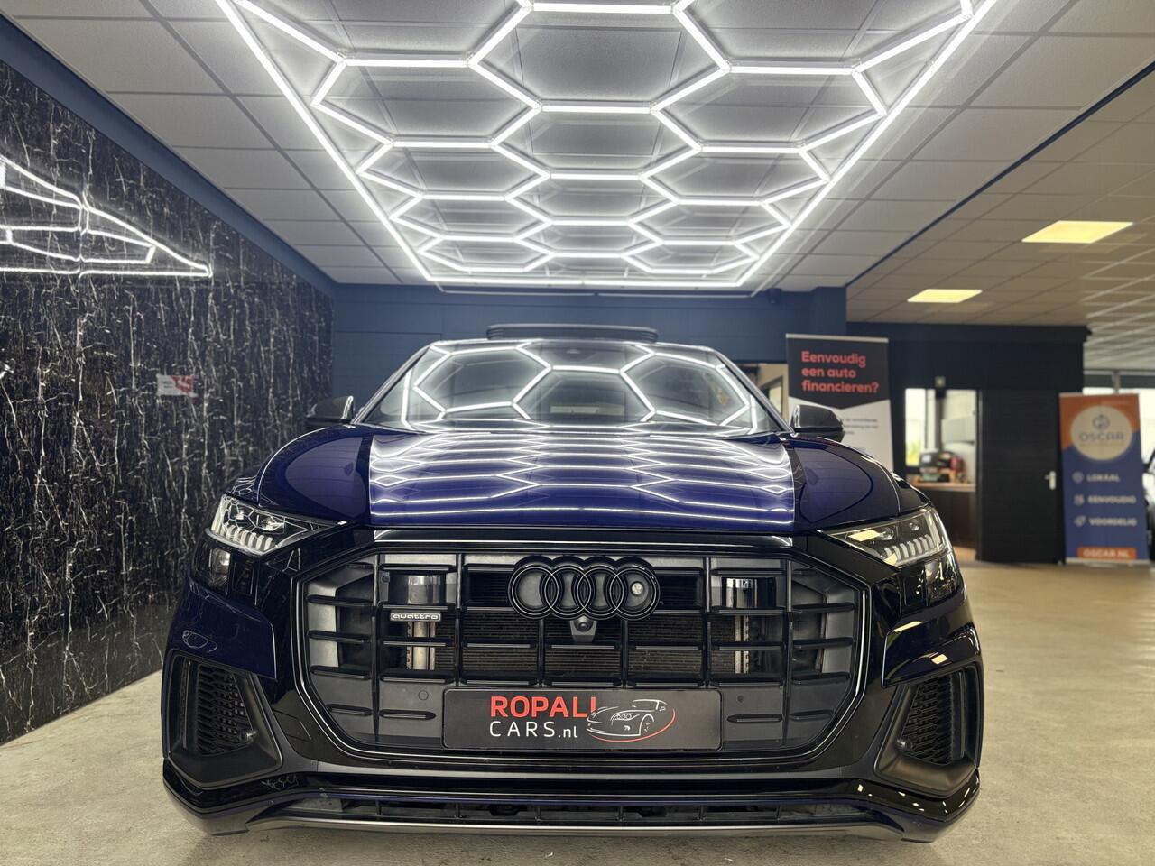 Audi Q8 60 TFSI e quattro Pro Line S Competition ACC pano B&O Massage Matrix Softcl. Lucht. 360 Head up Memory Trekhaak