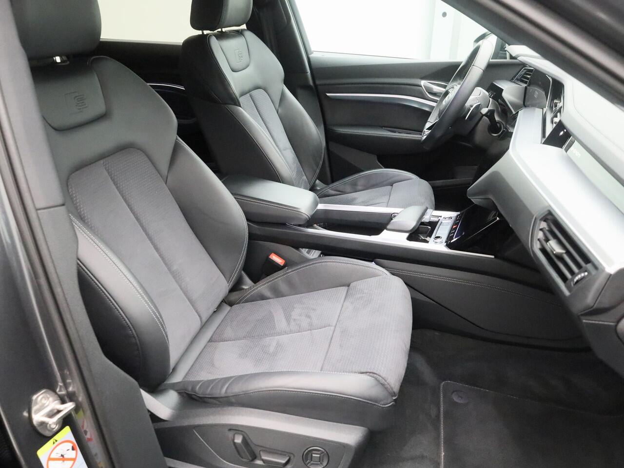 Audi Q8 Sportback e-tron 50 Quattro S Edition 95 kWh | 360° | LUCHTVERING | KEYLESS | STOELVERWARMING