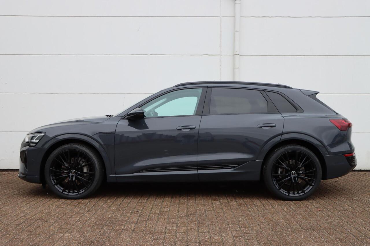 Audi Q8 e-tron 55 quattro Advanced Edition Plus 115 kWh | SOH 92,2% | Luchtvering | PANO | Lederen memory stoelen