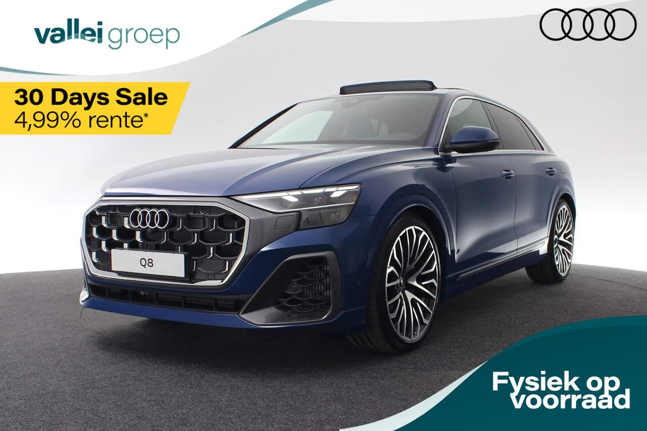Audi Q8 Pro Line S 55 TFSI e 290 kW / 394 PK SUV 8 versn. | e-premie ¤ 6.000,- | Bang & Olufsen Premium | 23 inch | Panoramadak | Trekhaak | Tour pakket | Luchtvering | Leder