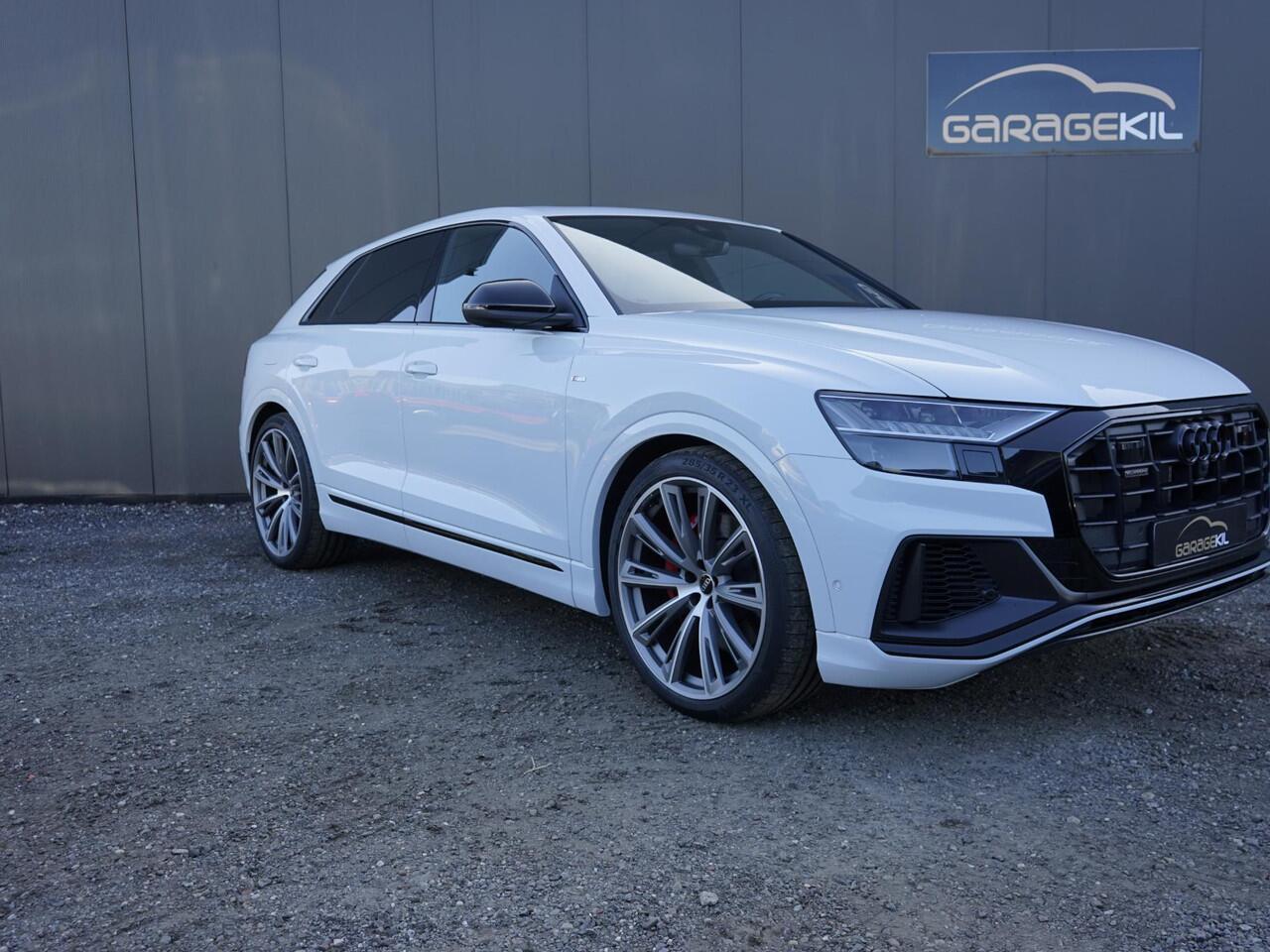 Audi Q8 55 TFSI e quattro Pro Line S Dealeronderh. / 23inch / Panoramadak / Matrix / RS stoelen / Trekhaak / B&O / Camera / Soft close