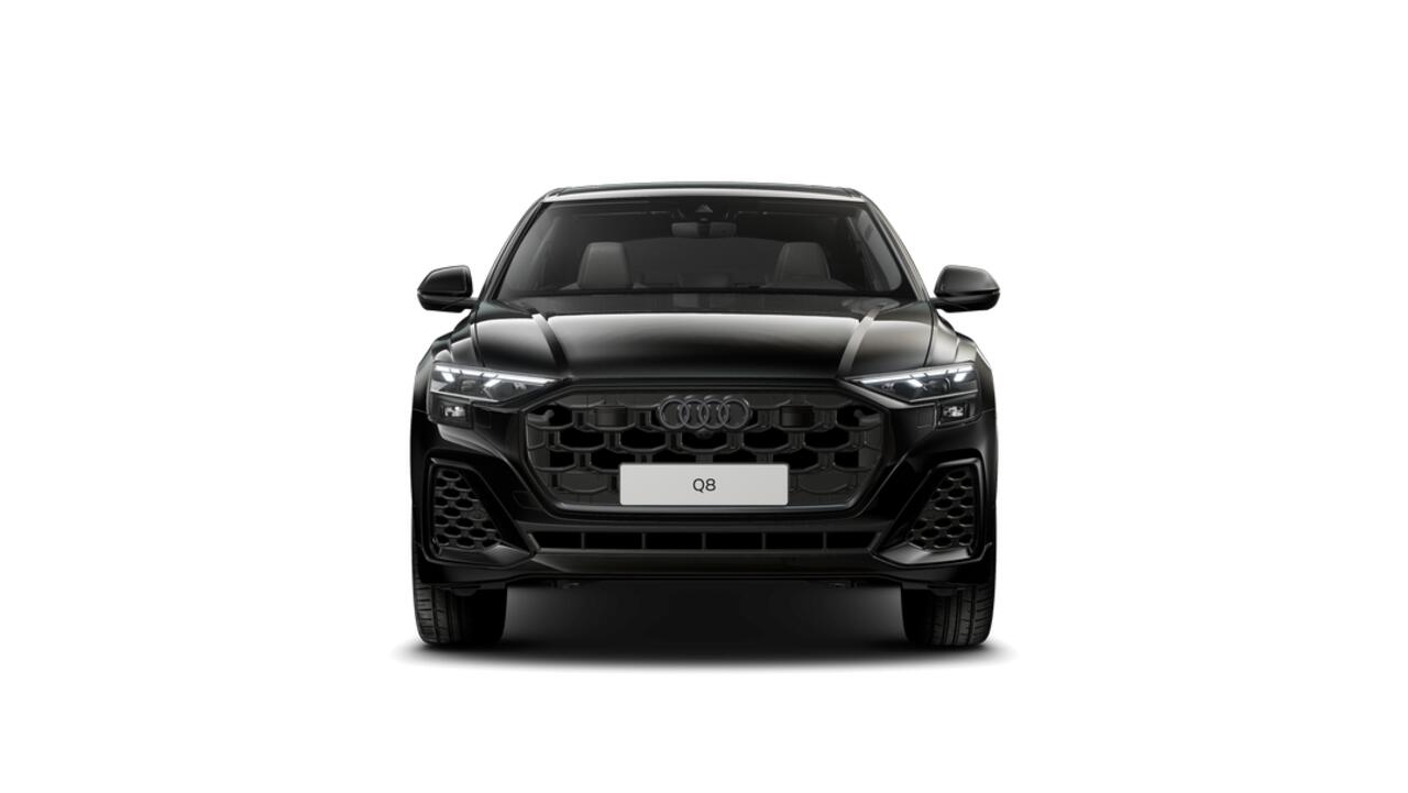 Audi Q8 55 TFSI e 394 Tiptronic Pro Line S Automaat | Vierwielbesturing | Sportstoelen plus voorin | Glazen panoramadak | Optiekpakket zwart plus | Privacy glas (donker getint) | Bang & Olufsen Premium 3D