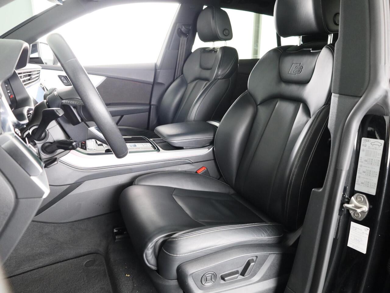 Audi Q8 55 TFSI e quattro Pro Line S 380pk | Panoramadak | Adaptieve cruise controle | Lederen bekleding | Geheugen bestuurderstoel| soh 94%