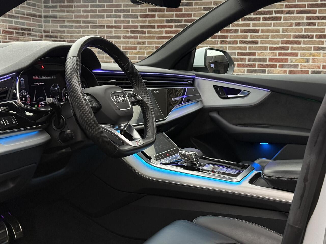 Audi Q8 55 TFSI quattro S-line | Dak| Luchtvering| Head-up|360|VIRTUAL