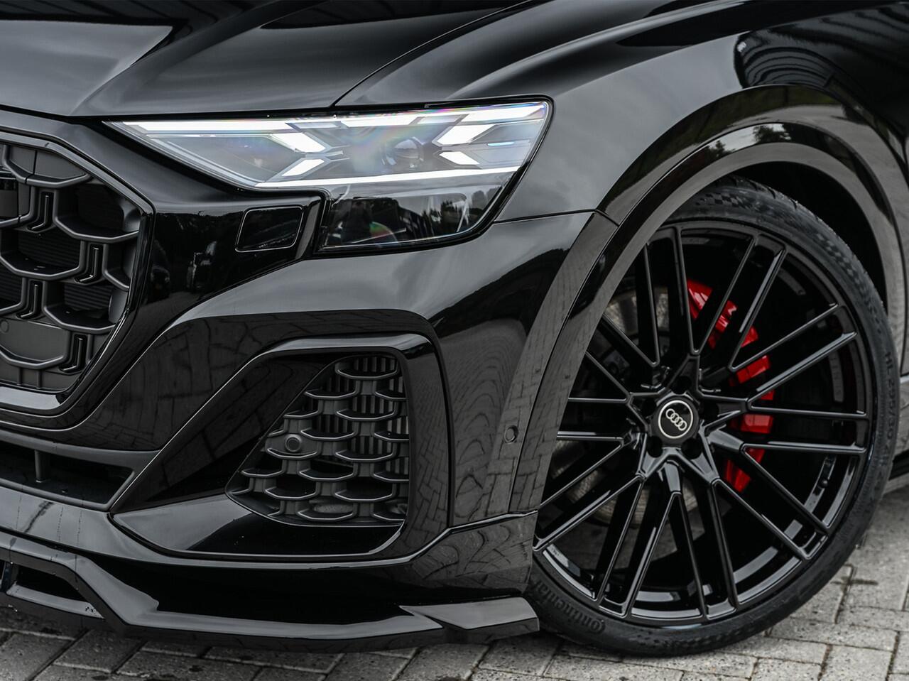 Audi Q8 55TFSI e QUATTRO PRO LINE S COMPETITION | S-SEATS | PANORAMADAK | 4 WIEL BESTURING | B&O SOUND | HEAD-UP | LUCHTVERING | DAB+ | SOFT-CLOSE | KEYLESS GO | ADAPTIVE CRUISE | 360 CAMERA | AMBIANCE INTERIEUR | TREKHAAK | BLACK-OPTIC