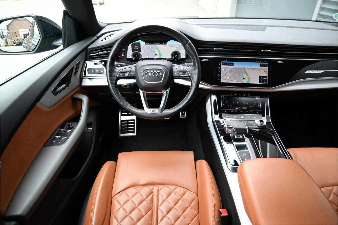 Audi Q8 60 TFSI e QUATTRO S-LINE COMPETITION / RS SEATS / SOFTCLOSE / B&O / HUD / LED MATRIX / MEMORY / TREKHAAK