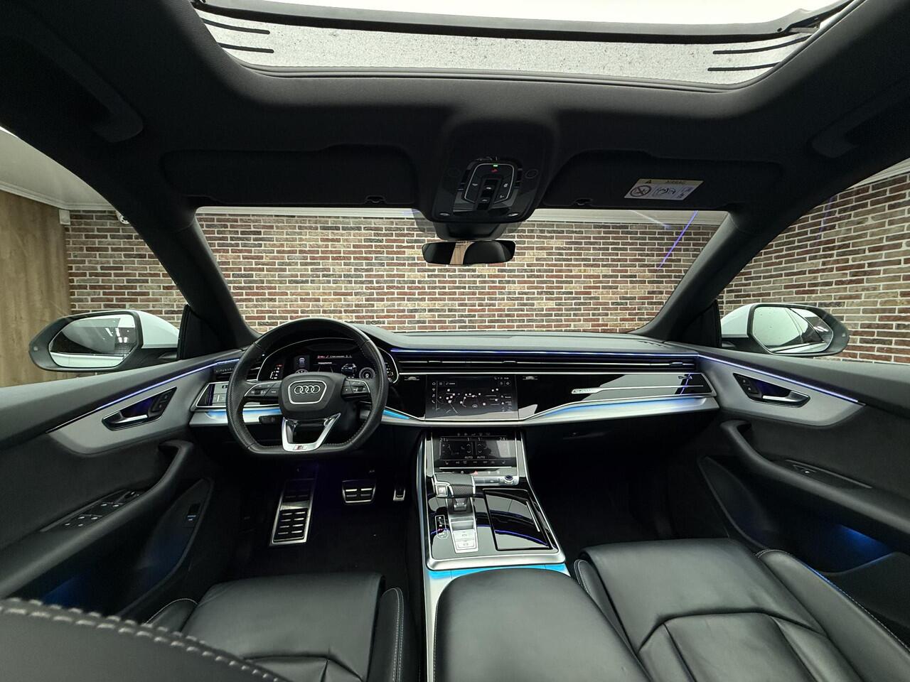Audi Q8 55 TFSI quattro S-line | Dak| Luchtvering| Head-up|360|VIRTUAL