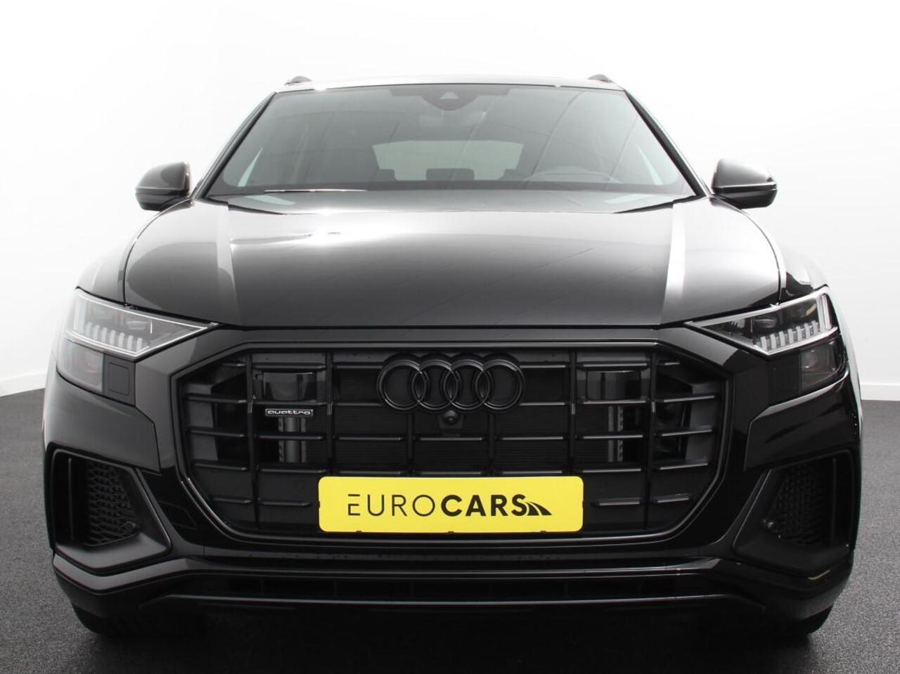 Audi Q8 55 TFSI e quattro Pro Line S Competition Plus | Leder | Carbon Pack | LED | Adaptief cruise control | 381 PK | Navigatie | Climate control | 360* camera | Elektrische achterklep
