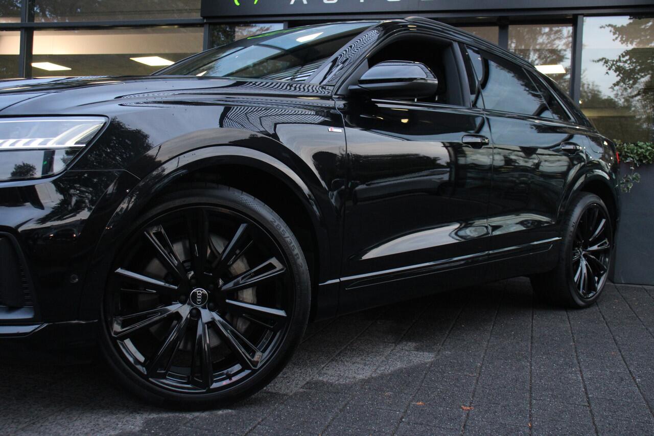 Audi Q8 55 TFSI e Quattro Pro Line S Black-Optic 360Camera/Headup/Keyless/SoftClose/B&O/Leder/Luchtvering/Panoramadak/23inch