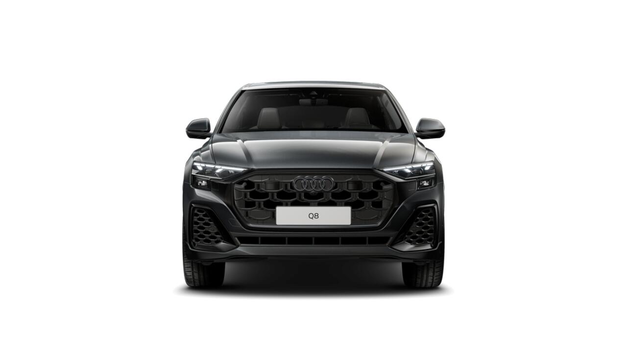 Audi Q8 55 TFSI e 394 Tiptronic Pro Line S Automaat | Vierwielbesturing | Glazen panoramadak | Optiekpakket zwart plus | Privacy glas (donker getint) | Sportstoelen plus voorin | Bang & Olufsen Premium 3D