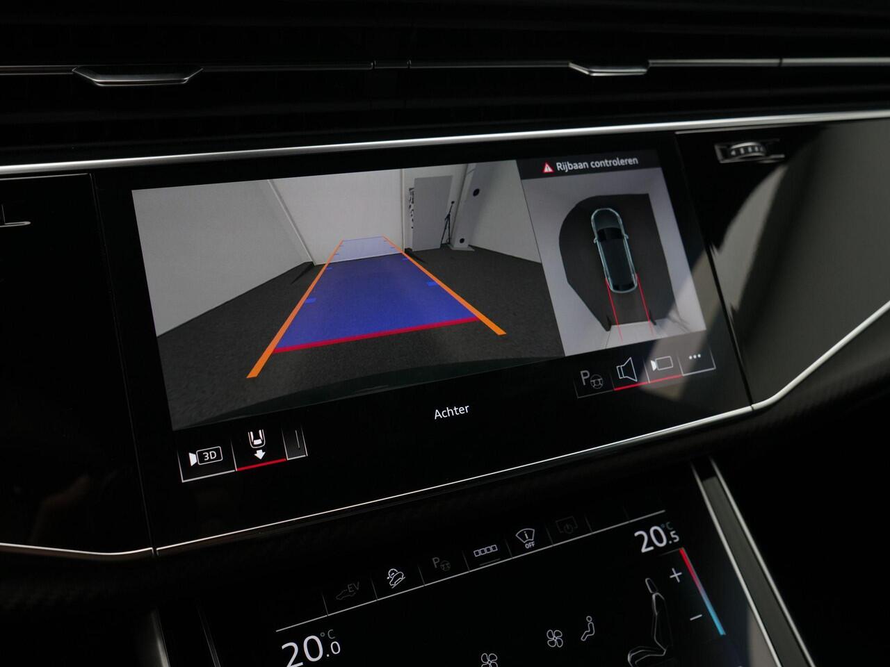 Audi Q8 60 TFSI e 490 pk Quattro Competition / S-Line | Panoramadak | Trekhaak | Vierwielsturing | Sportstoelen plus | Laser LED | Bang & Olufsen | 360 camera