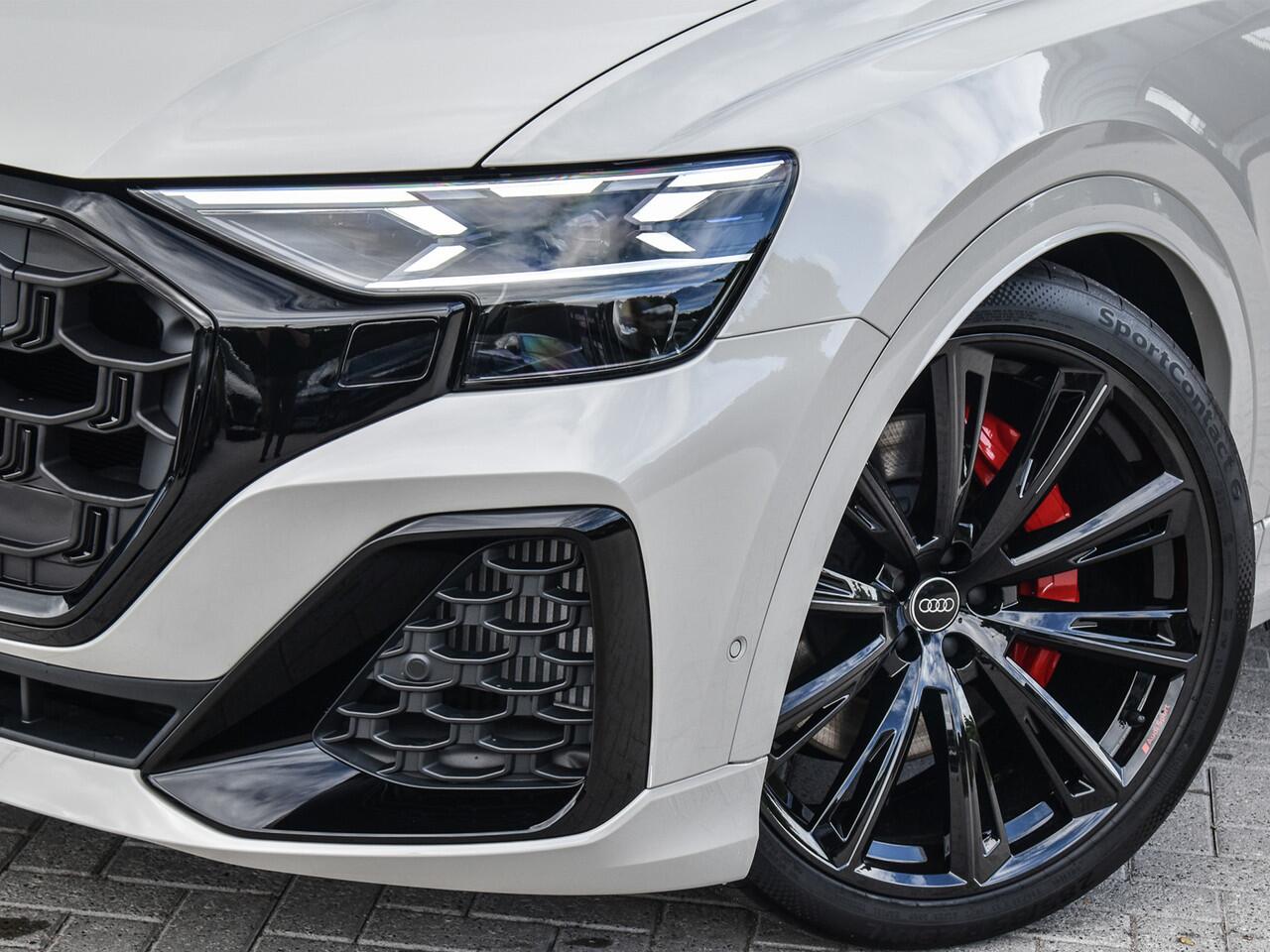 Audi Q8 60 TFSI e QUATTRO PRO LINE S COMPETITION | PANORAMADAK | BANG & OLUFSEN ADVANCED | S-SEATS | CARBON INLEG | HEAD-UP | 360 CAMERA | MEMORY SEATS | ADAPTIVE CRUISE | AMBIANCE INTERIEUR | SOFT-CLOSE | LEDEREN INTERIEUR DELEN | TREKHAAK