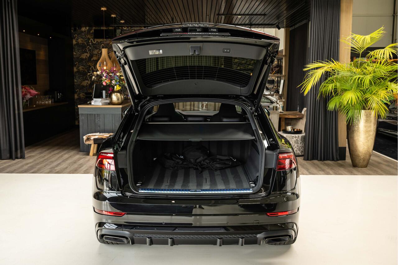 Audi Q8 60 TFSI e Competition | 5 jaar garantie | Alcantara | Rood stiksel | Rode gordel | Soft-close | 5 jaar garantie |