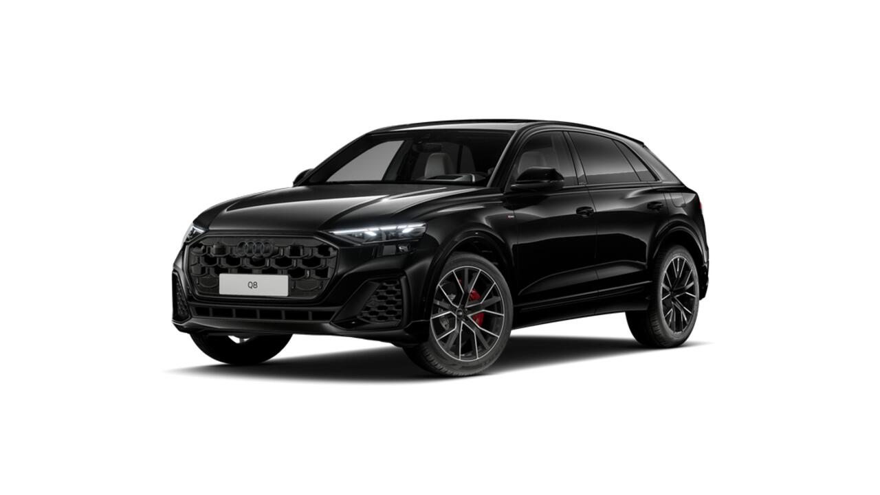 Audi Q8 55 TFSI e 394 Tiptronic Pro Line S Automaat | Vierwielbesturing | Sportstoelen plus voorin | Glazen panoramadak | Optiekpakket zwart plus | Privacy glas (donker getint) | Bang & Olufsen Premium 3D