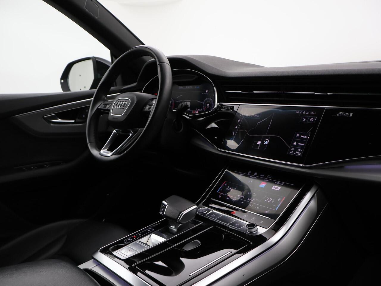 Audi Q8 50 TDI 286 PK QUATTRO PRO LINE S + 22 INCH | B&O | SOFT CLOSE | ELEK. TREKHAAK | STANDKACHEL