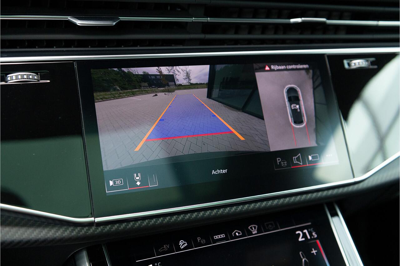 Audi Q8 60 TFSI e quattro S-Line Competition Panodak ACC Trekhaak Achteras Bestr. Head Up 360 Oled Massage Softcl. B&O Stoelvent. Trekhaak
