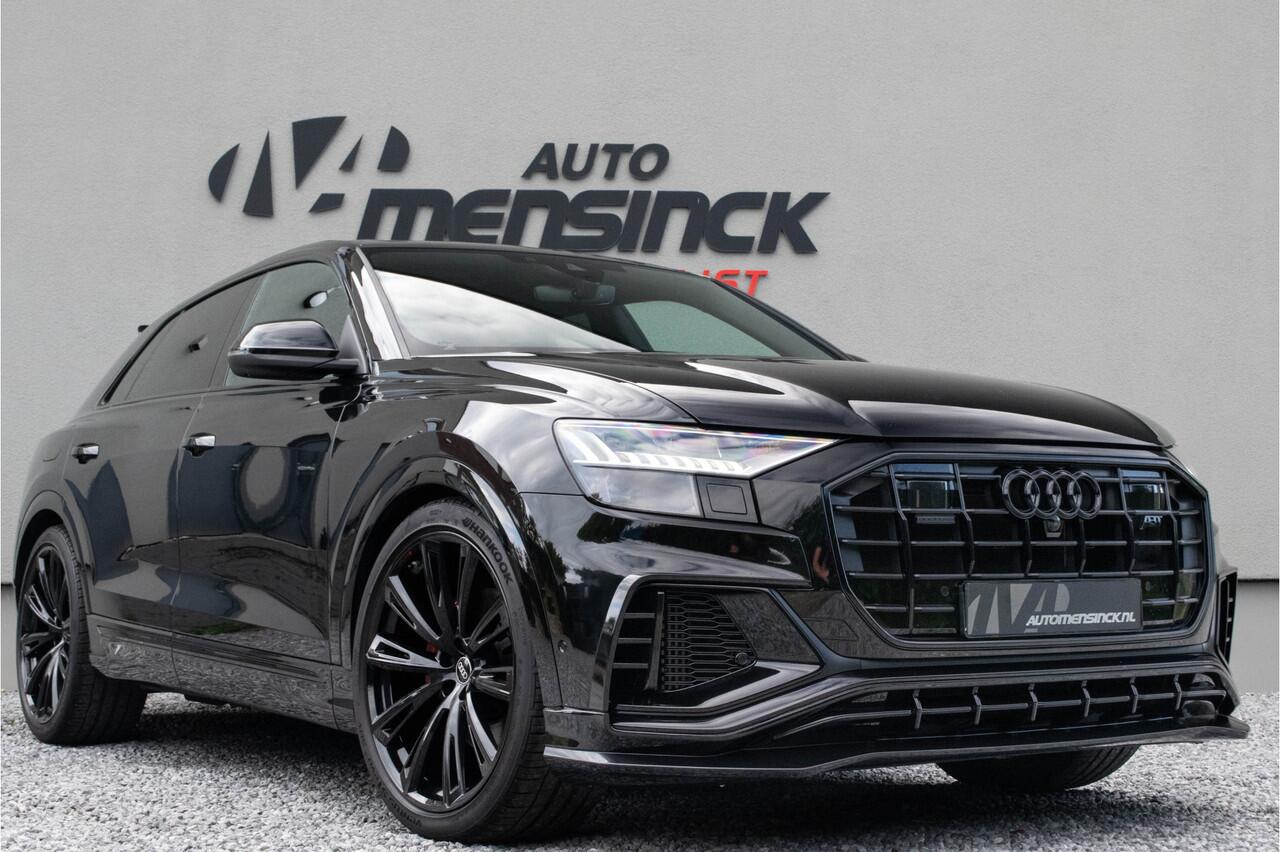 Audi Q8 55 TFSI Quattro / ***ABT***/ 23 Inch Velgen/ S-line/ Panoramadak/ Trekhaak/ 250kW (340PK)