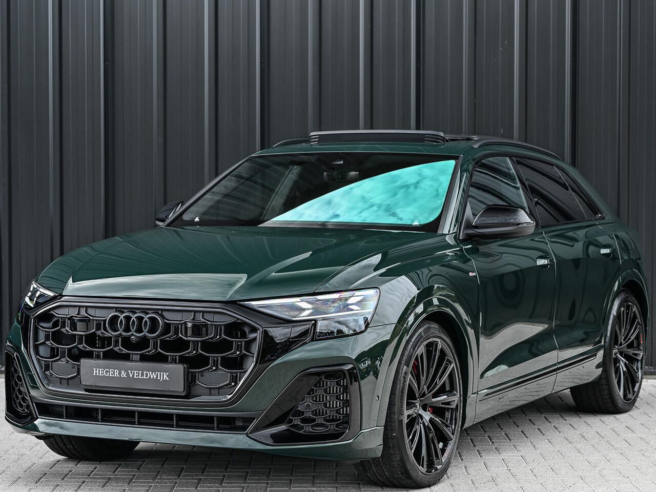 Audi Q8 60 TFSI e quattro Pro Line S COMPETITION | B&O ADVANCED | PANORAMADAK | MASSAGE STOELEN | 4 WIEL BESTURING | ADAPTIVE CRUISE | HEAD-UP | ALCANTARA HEMEL | SOFT CLOSE | STOELMASSAGE | OLED ACHTERLICHTEN | STOELVERWARMING + VENTILATIE | TREKHAAK