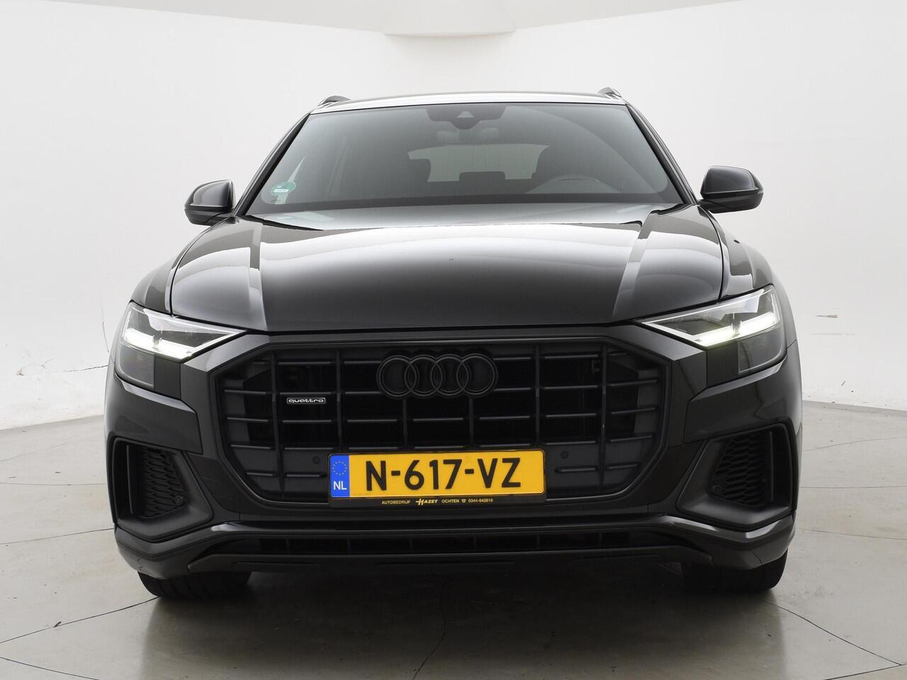 Audi Q8 50 TDI 286 PK QUATTRO PRO LINE S + 22 INCH | B&O | SOFT CLOSE | ELEK. TREKHAAK | STANDKACHEL