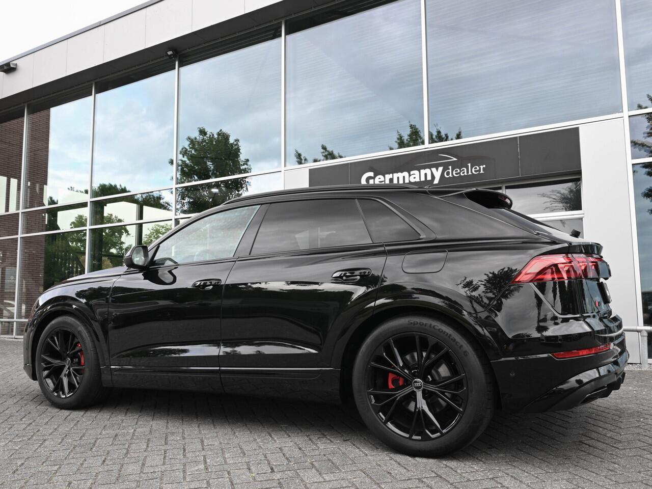 Audi Q8 60TFSI E 490PK Quattro S-Line 4W-best RS-Zetels Pano Head-Up B&O Tr.Haak