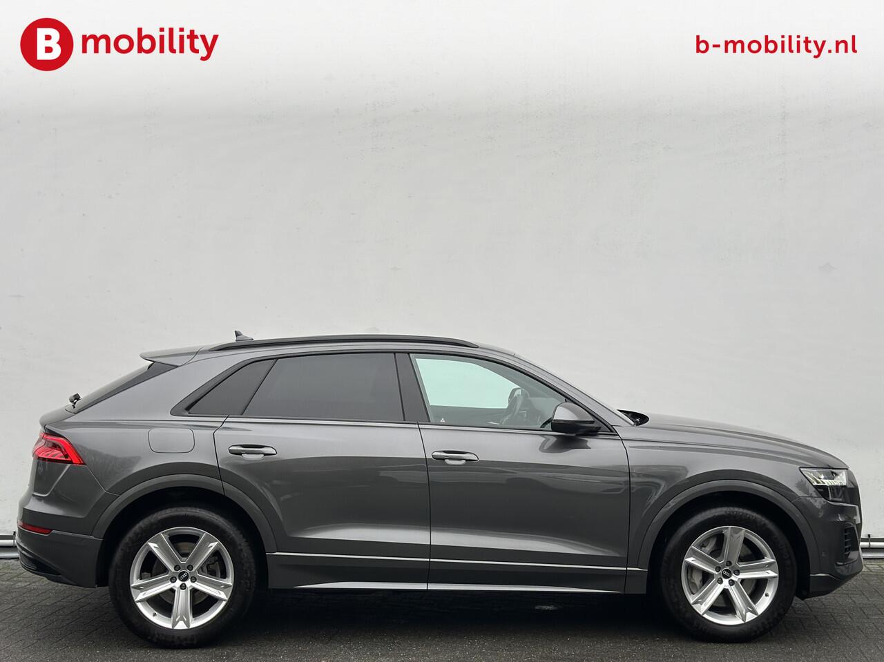 Audi Q8 55 TFSI e Hybride Quattro Pro Line Plus Trekhaak 3.500kg Head Up Display | Adaptive Cruise Control | Bang& Olufsen | Stoelverwarming/Ventilatie | 360 Camera