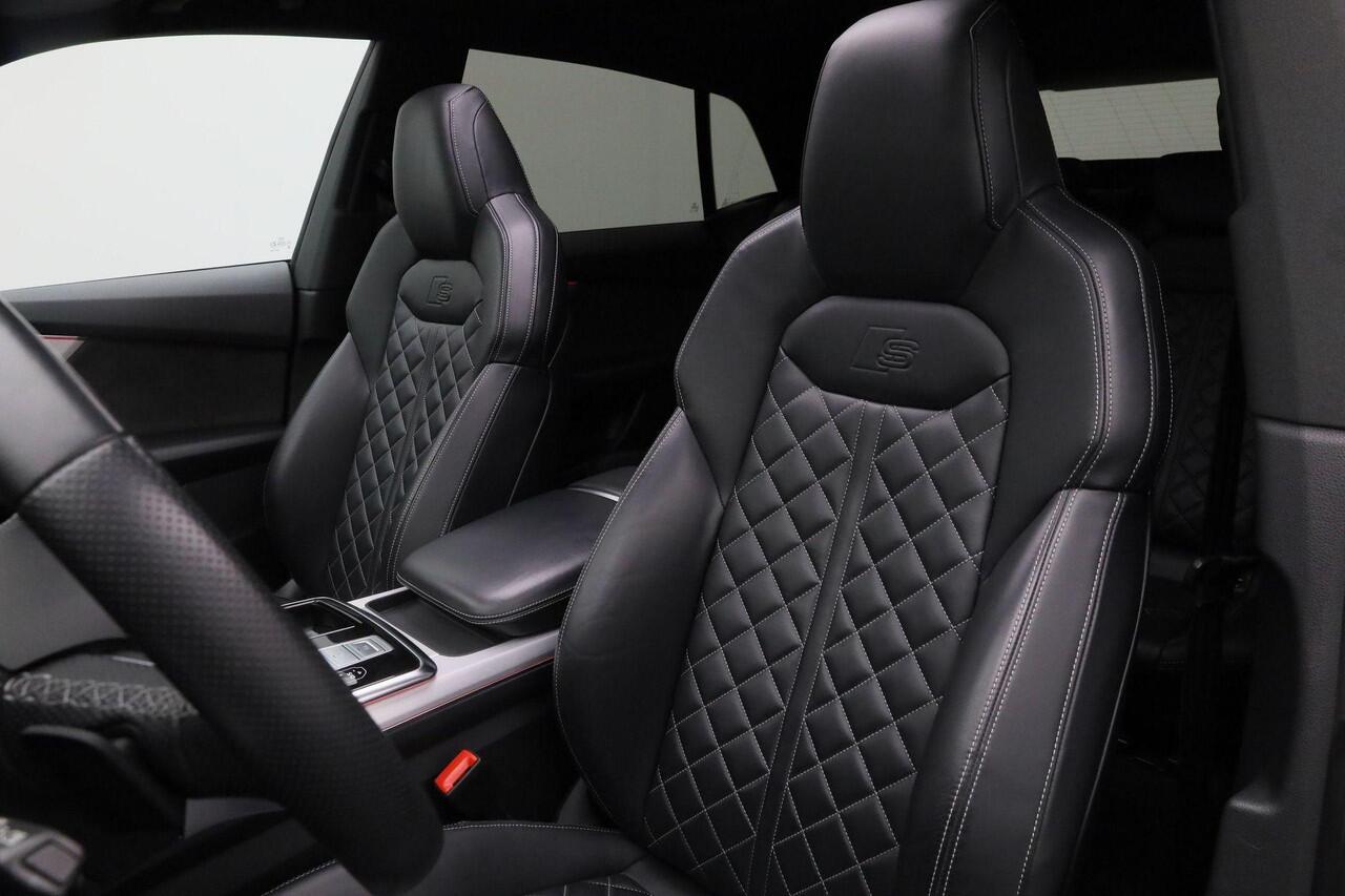 Audi Q8 60 TFSI e 462 pk tiptronic quattro Pro Line S Competition | Panoramadak | Valcona leder | Sportstoelen Plus | Bang & Olufsen | Rondomzicht camera