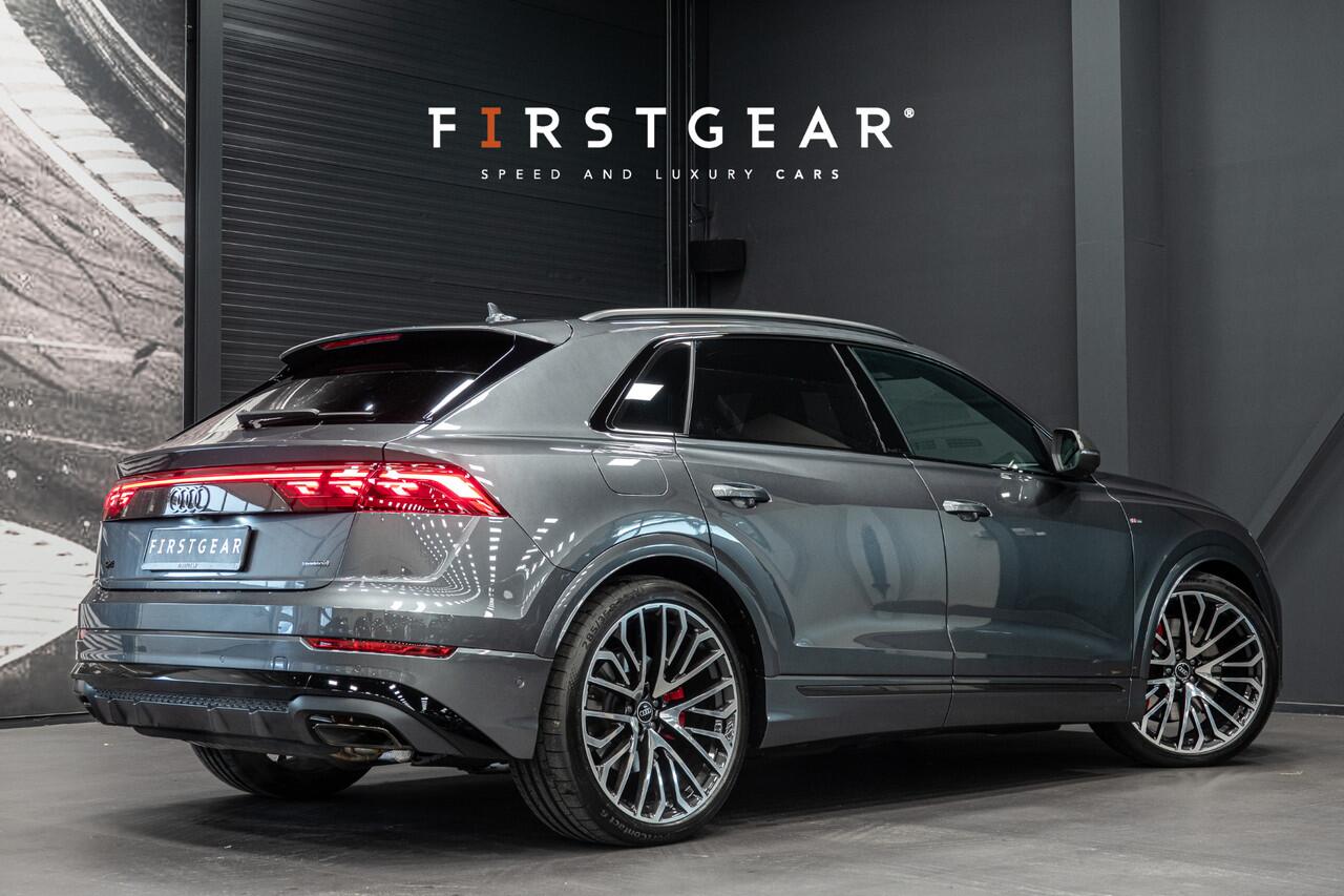 Audi Q8 60 TFSI e quattro Pro Line S Competition *Vierwielbesturing / Bang & Olufsen / Carbon-pakket / Stoelmassage & -ventilatie / Panorama / Soft-Close*
