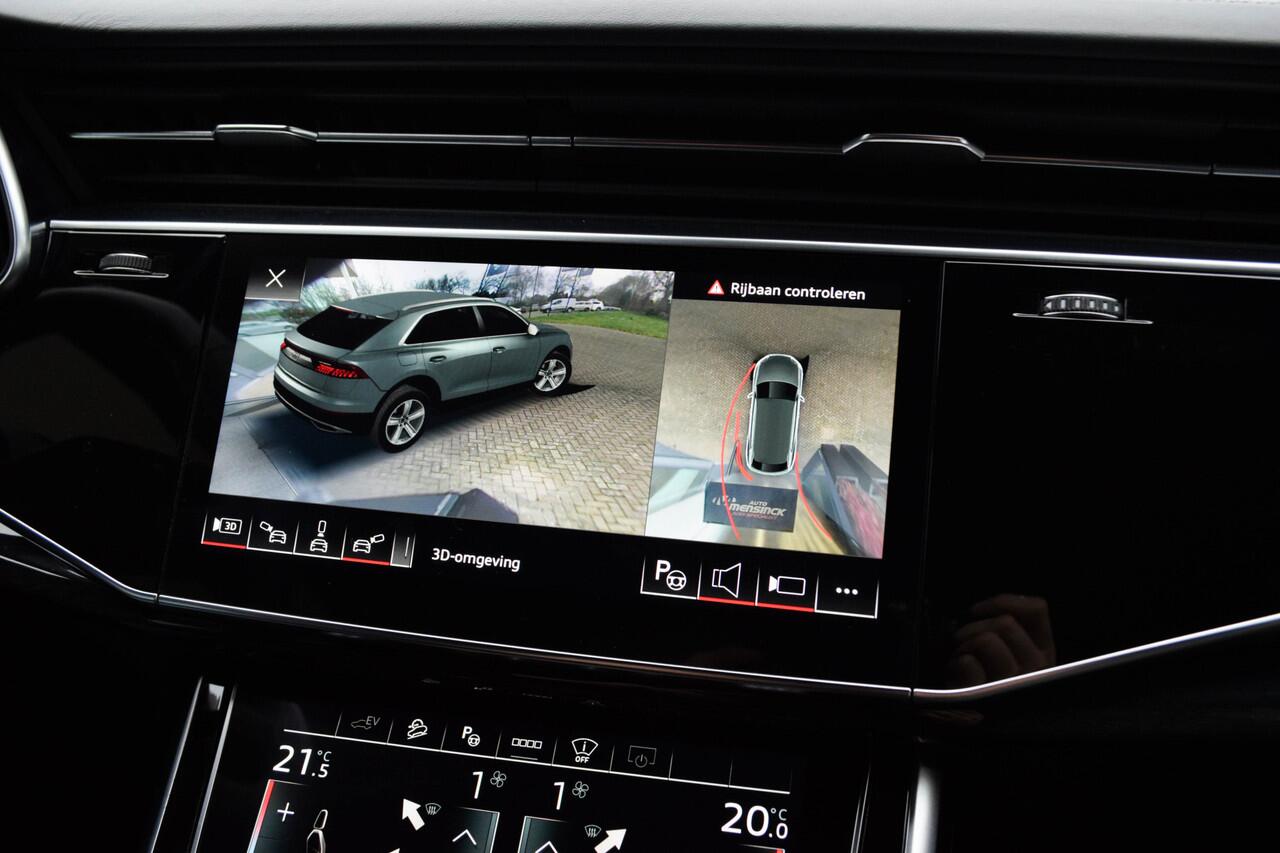 Audi Q8 55 TFSI e Quattro / B&O advanced/ ABT/ 23 inch/ Panoramadak/ Trekhaak/ 280kW (381PK)
