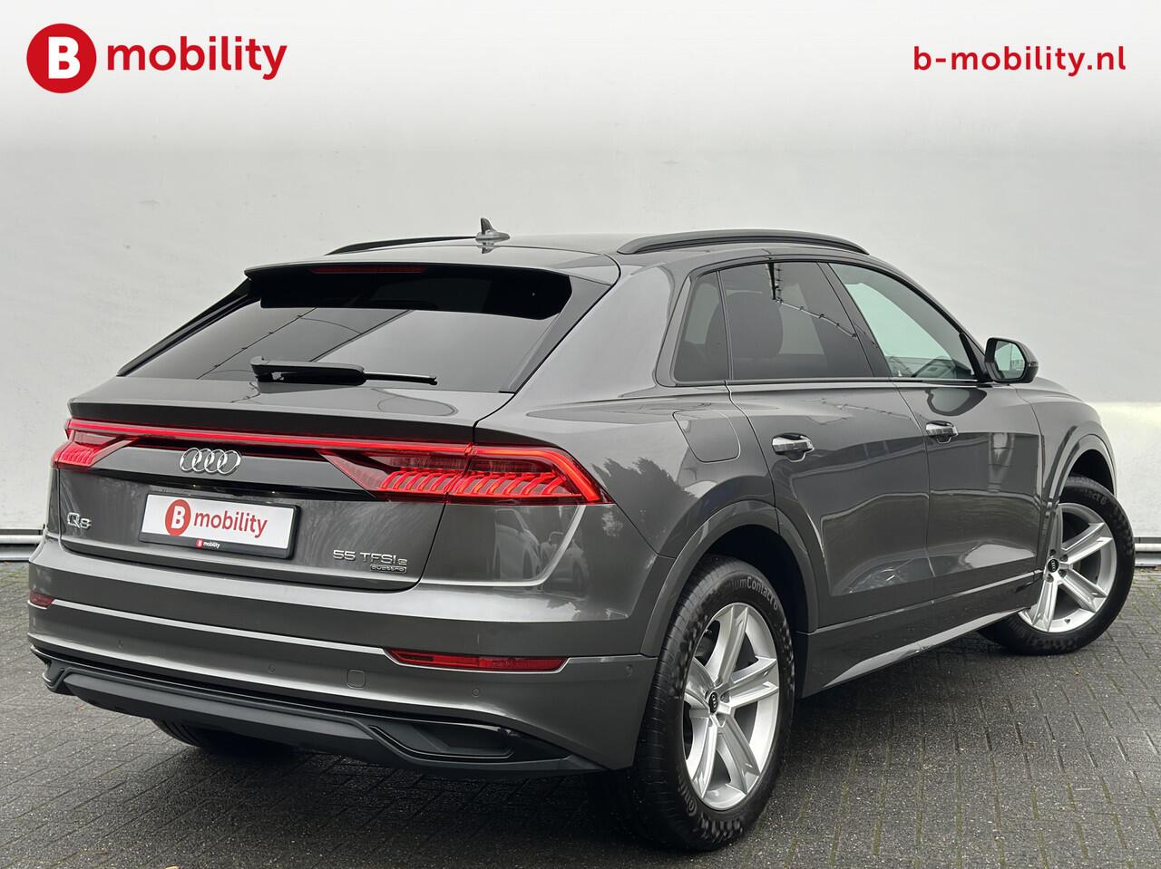 Audi Q8 55 TFSI e Hybride Quattro Pro Line Plus Trekhaak 3.500kg Head Up Display | Adaptive Cruise Control | Bang& Olufsen | Stoelverwarming/Ventilatie | 360 Camera