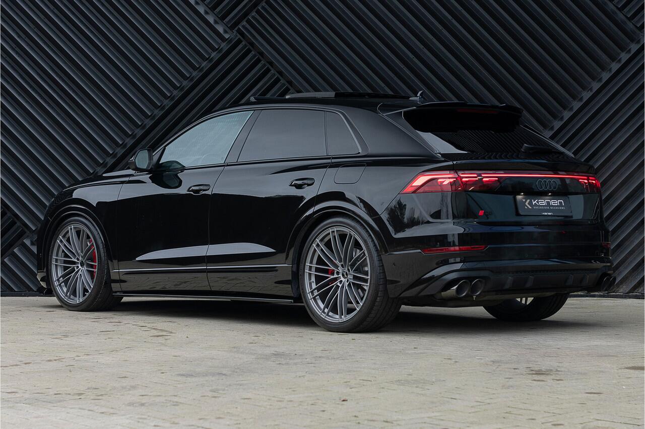 Audi Q8 60 TFSI e quattro S-Line Competition Panodak ACC Achteras Bestr. Head Up 360 Oled Massage Softcl. B&O Stoelvent. Trekhaak VOL !!!