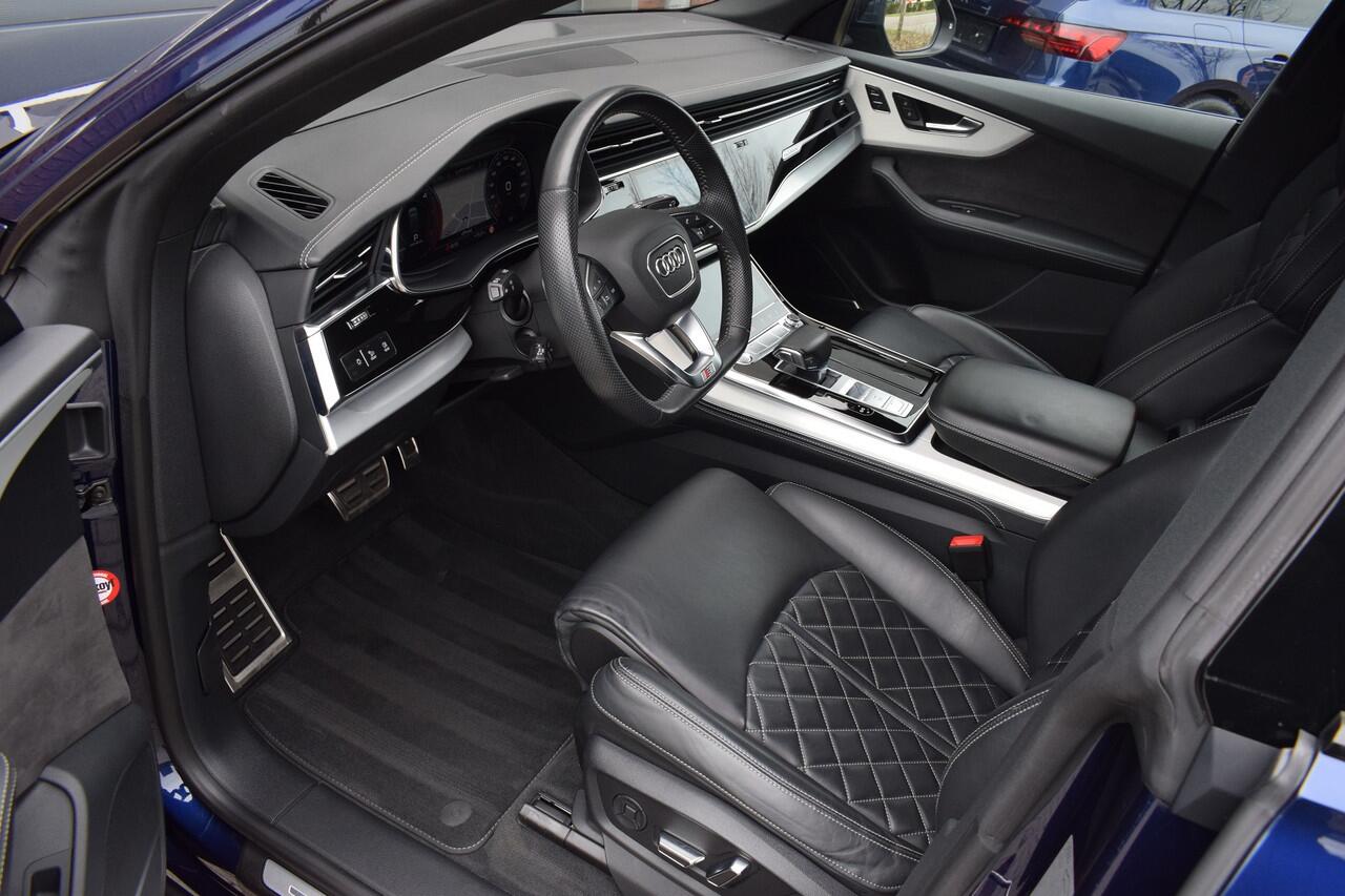 Audi Q8 50 TDI 286pk Quattro S-line | Leer | Pano | Luchtvering | Head-Up
