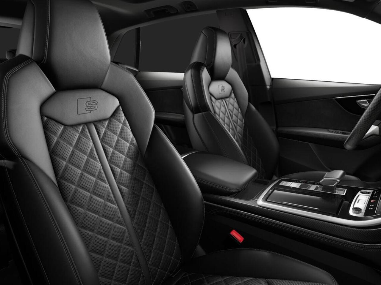 Audi Q8 55 TFSI e quattro Pro Line S 394 PK · 22" LM Velgen · Glazen panoramdak · B&O Premium 3D · Assist. plus, remote park · Stoelventilatie + Massage