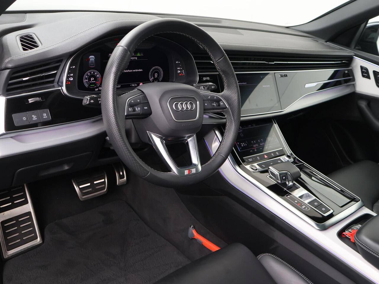 Audi Q8 55 TFSI e quattro Pro Line | 381 PK | SoH 97% | Automaat | Multifunctioneel stuurwiel | Panoramadak | Adaptive Cruisecontrol |