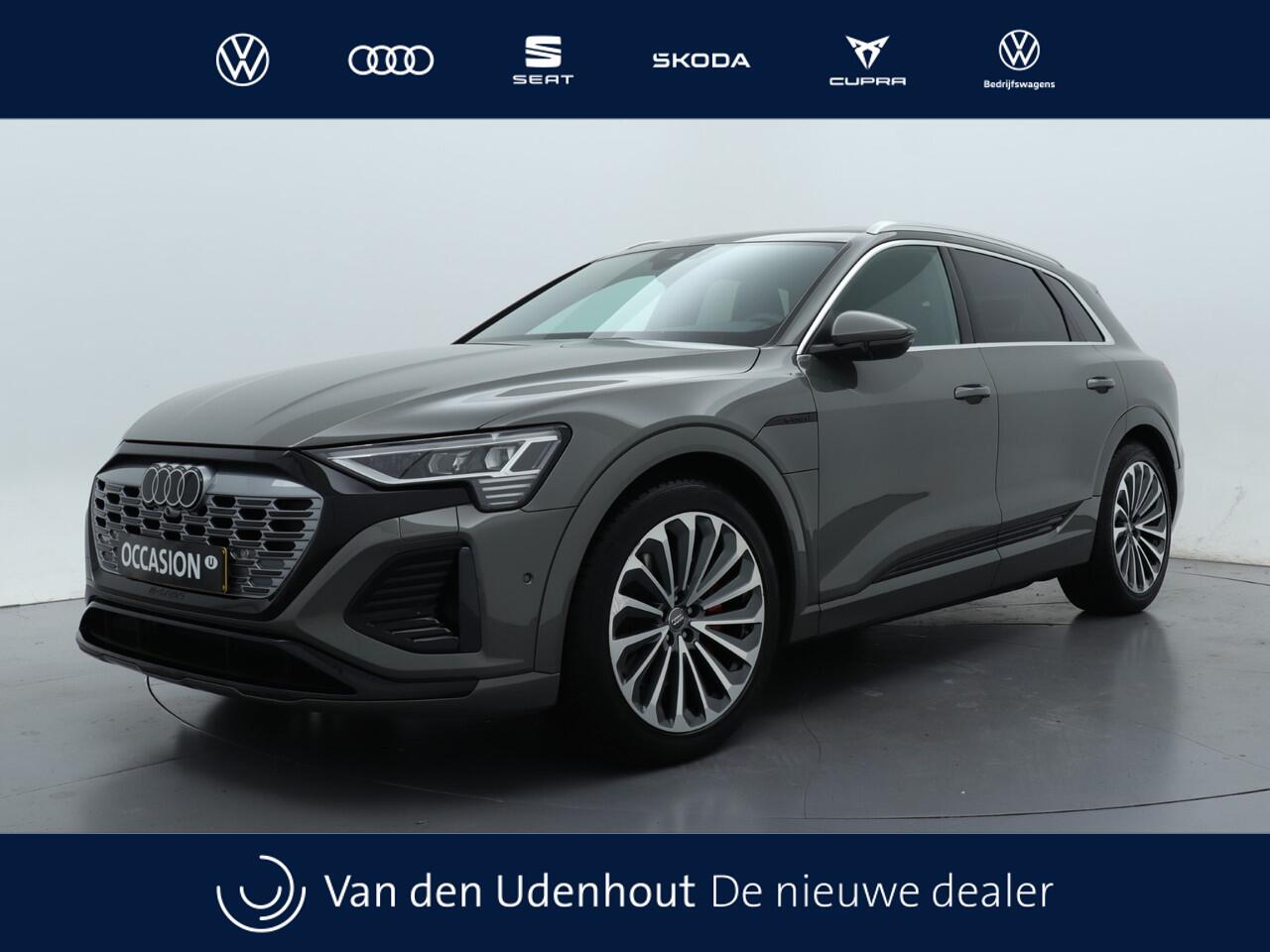 Audi Q8 e-tron 55 quattro S Edition 115 kWh Panoramadak | B&O | Leder |