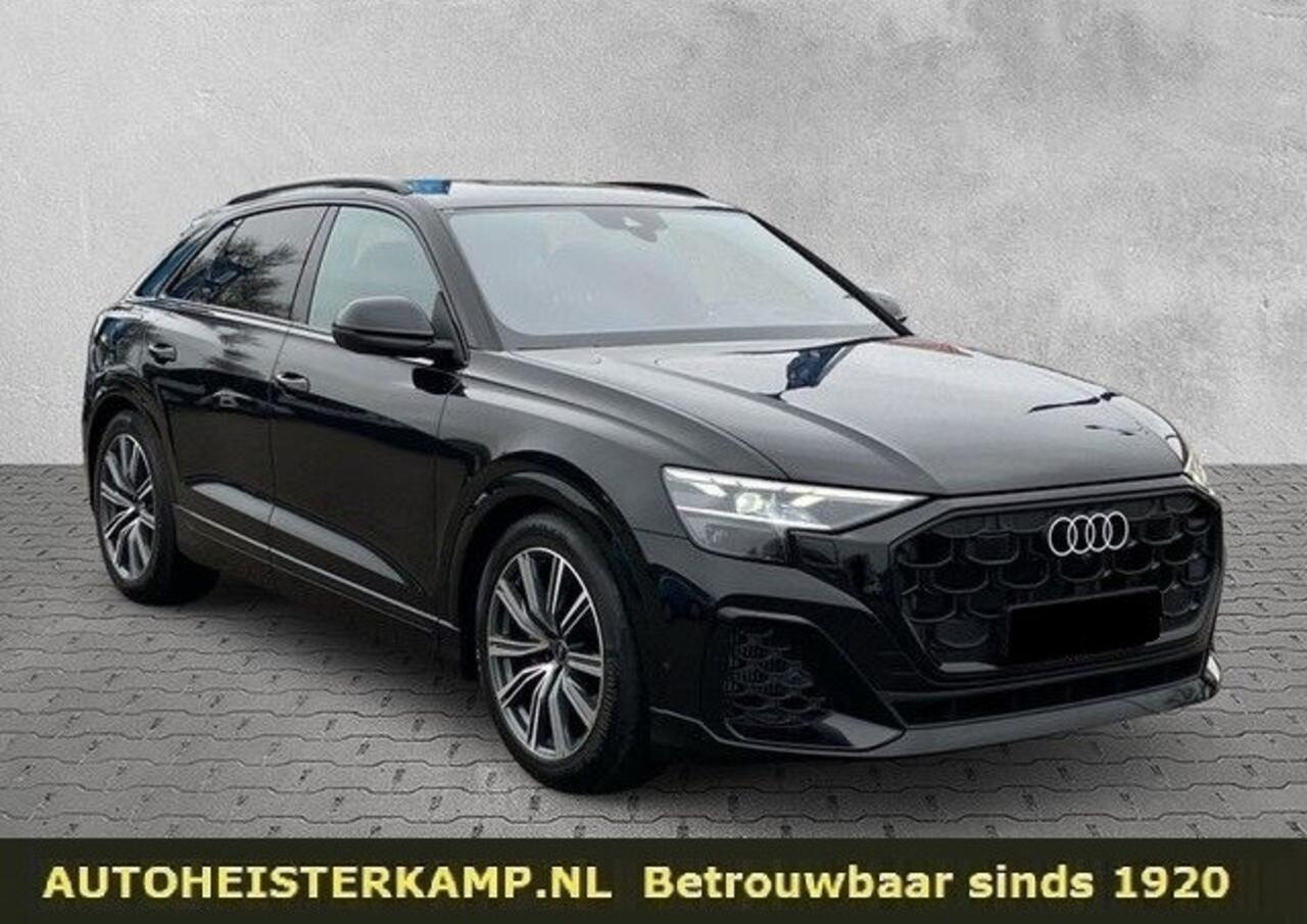 Audi Q8 55 TFSI e Quattro S Line 394 PK ACC Head-Up Luchtvering Bang und Olufsen Matrix 21 Inch