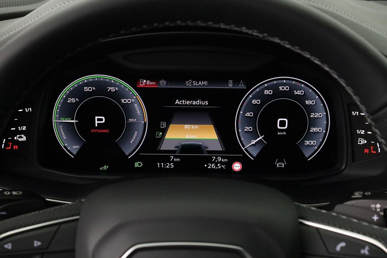 Audi Q8 55 TFSI e 394 pk Pro Line S quattro | Sportstoelen plus voorin | Glazen panoramadak | Trekhaak en aanhangerassistent | Bang & Olufsen Premium 3D sound system