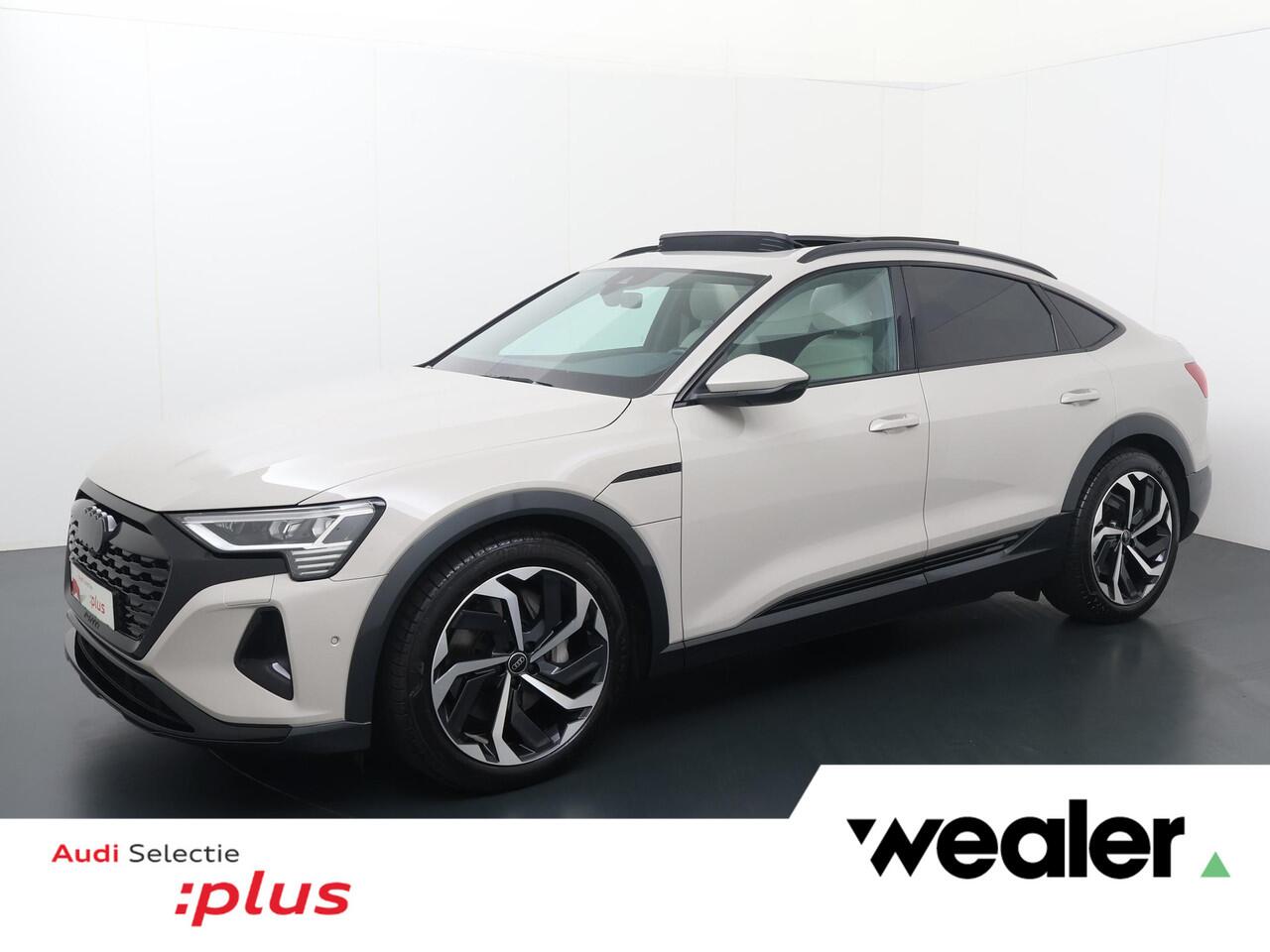 Audi Q8 Sportback e-tron 55 quattro Advanced Edition 115 kWh | 300 PK | Gratis onderhoud t/m 15 jan. 2031 | SoH 92% | Panoramadak | Matrix LED koplampen | B&O Premium sound | 21" LM velgen |