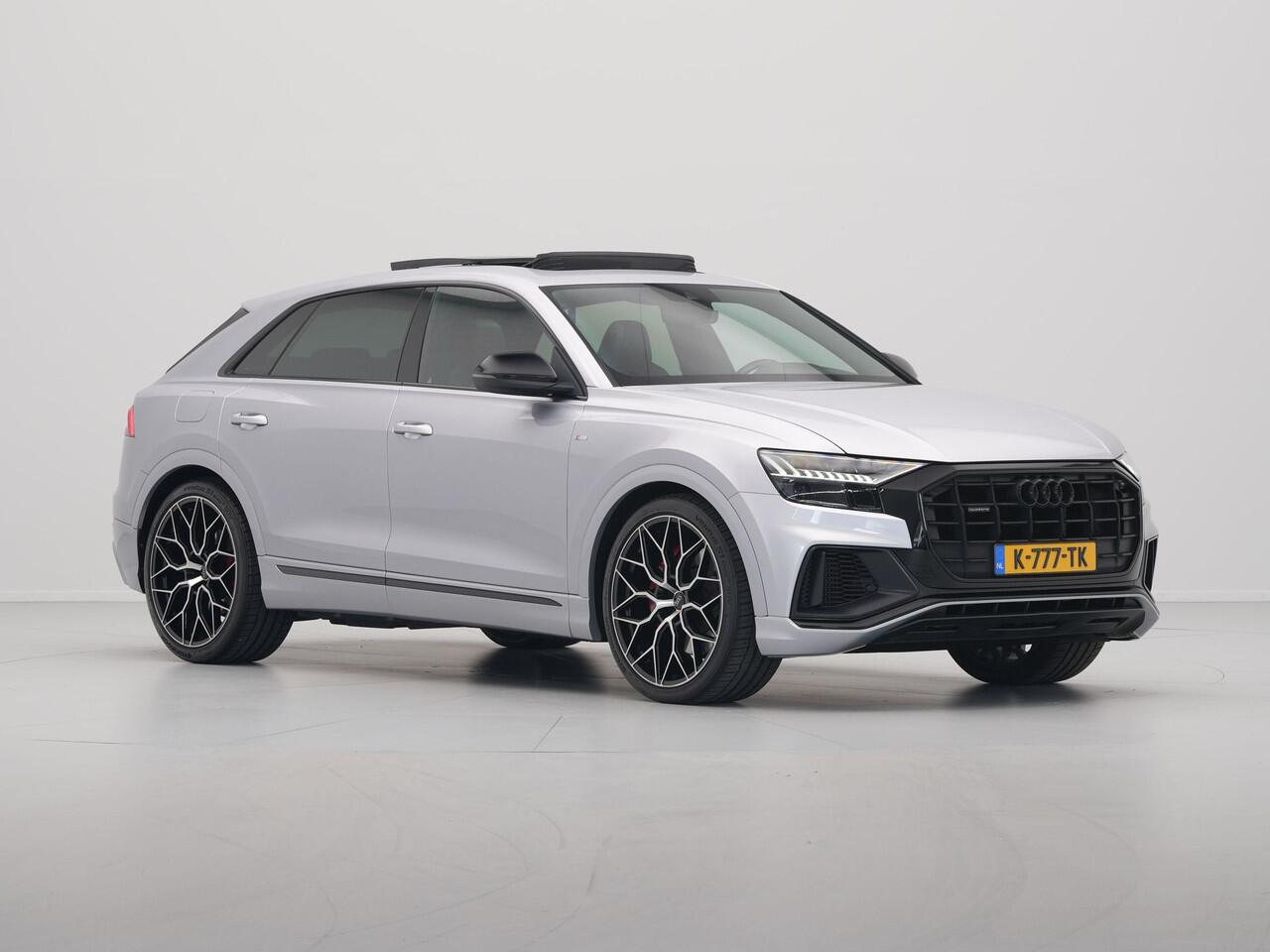 Audi Q8 55 TFSI e 381 pk quattro S-Line Panorama Matrix Led Camera Luchtvering Stoelverwarming Navigatie Carplay 73