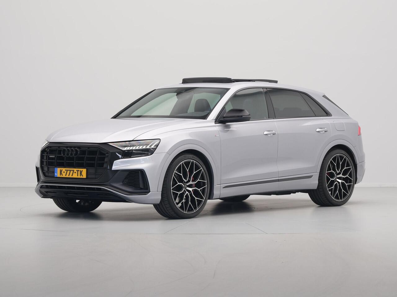 Audi Q8 55 TFSI e 381 pk quattro S-Line Panorama Matrix Led Camera Luchtvering Stoelverwarming Navigatie Carplay 73