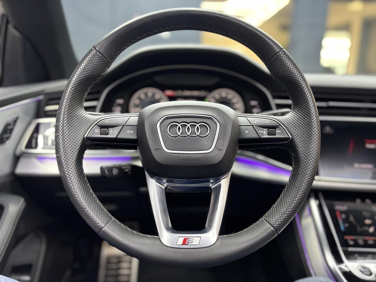 Audi Q8 60 TFSI e quattro Pro Line S Competition ACC pano B&O Massage Matrix Softcl. Lucht. 360 Head up Memory Trekhaak