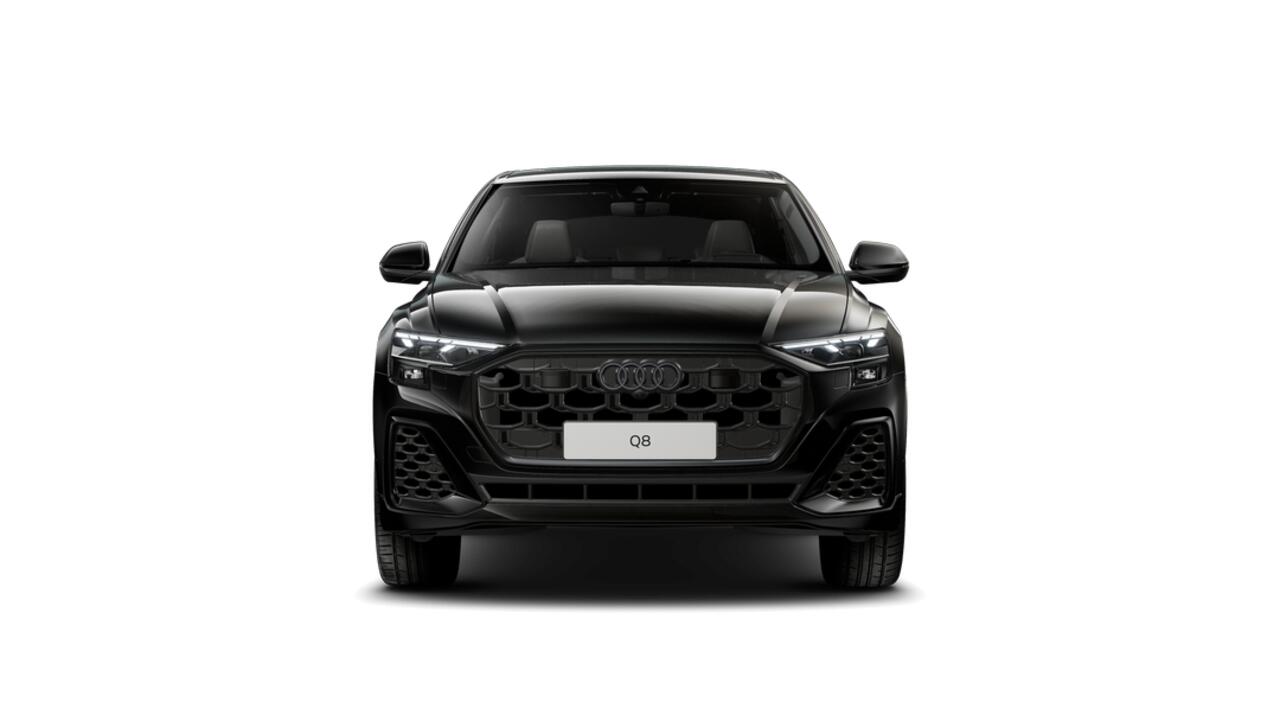 Audi Q8 55 TFSI e 394 Tiptronic Pro Line S Automaat | Vierwielbesturing | Sportstoelen plus voorin | Glazen panoramadak | Optiekpakket zwart plus | Privacy glas (donker getint) | Bang & Olufsen Premium 3D