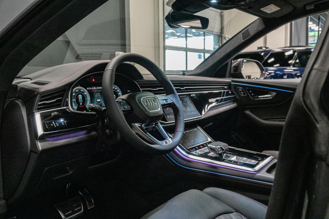 Audi Q8 60 TFSI e quattro Pro Line S Competition *Vierwielbesturing / Bang & Olufsen / Carbon-pakket / Stoelmassage & -ventilatie / Panorama / Soft-Close*