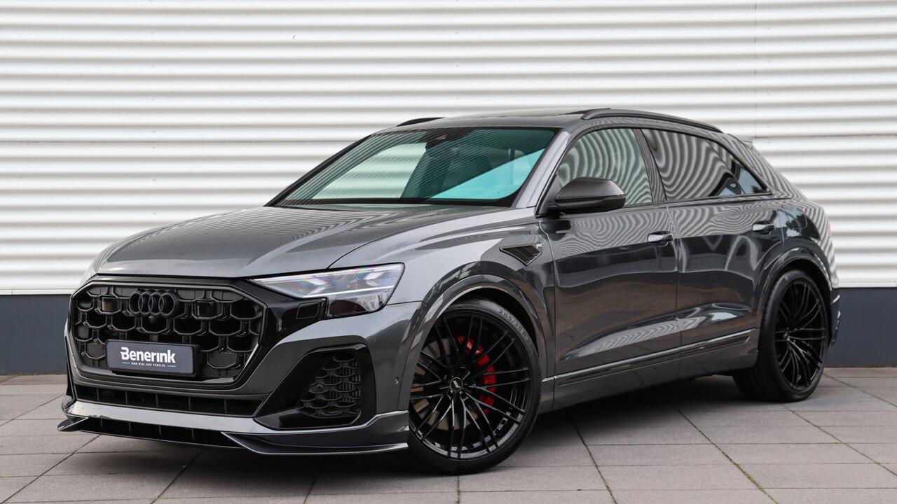 Audi Q8 60 TFSI e quattro ABT | B&O 3D | Onderstel Advanced | Massage | Carbon | HD Matrix | Head-up | Trekhaak | Soft-Close