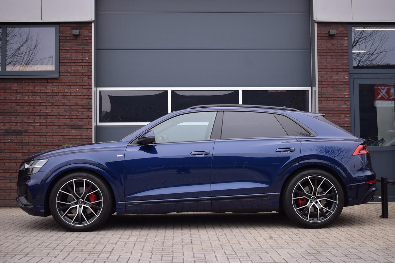 Audi Q8 50 TDI 286pk Quattro S-line | Leer | Pano | Luchtvering | Head-Up