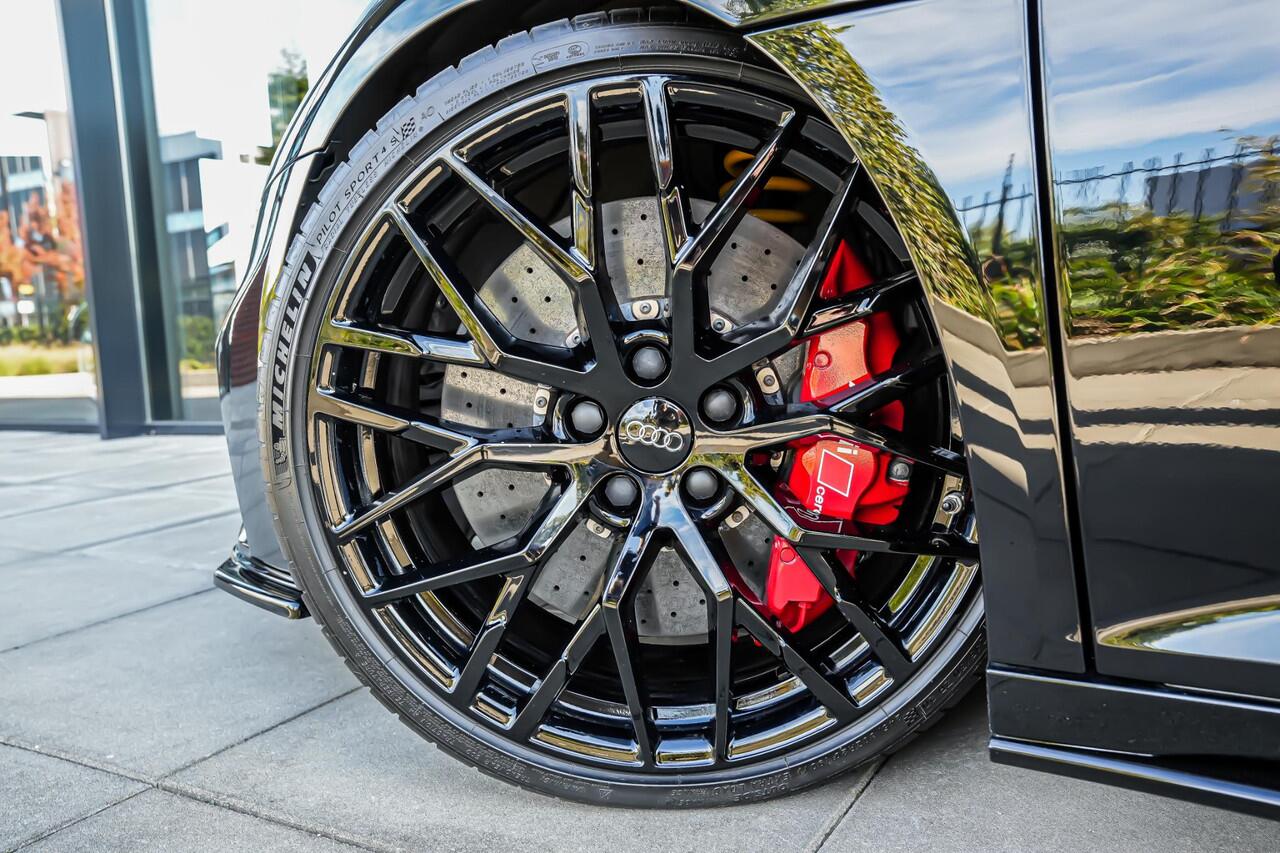 Audi R8 performance quattro 5.2 620pk |Custom titanium uitlaat|KW V4 schroefset|Maxton|carbon exterieur|B&O|virtual cockpit|magnetic ride|parkeercamera|clima control|