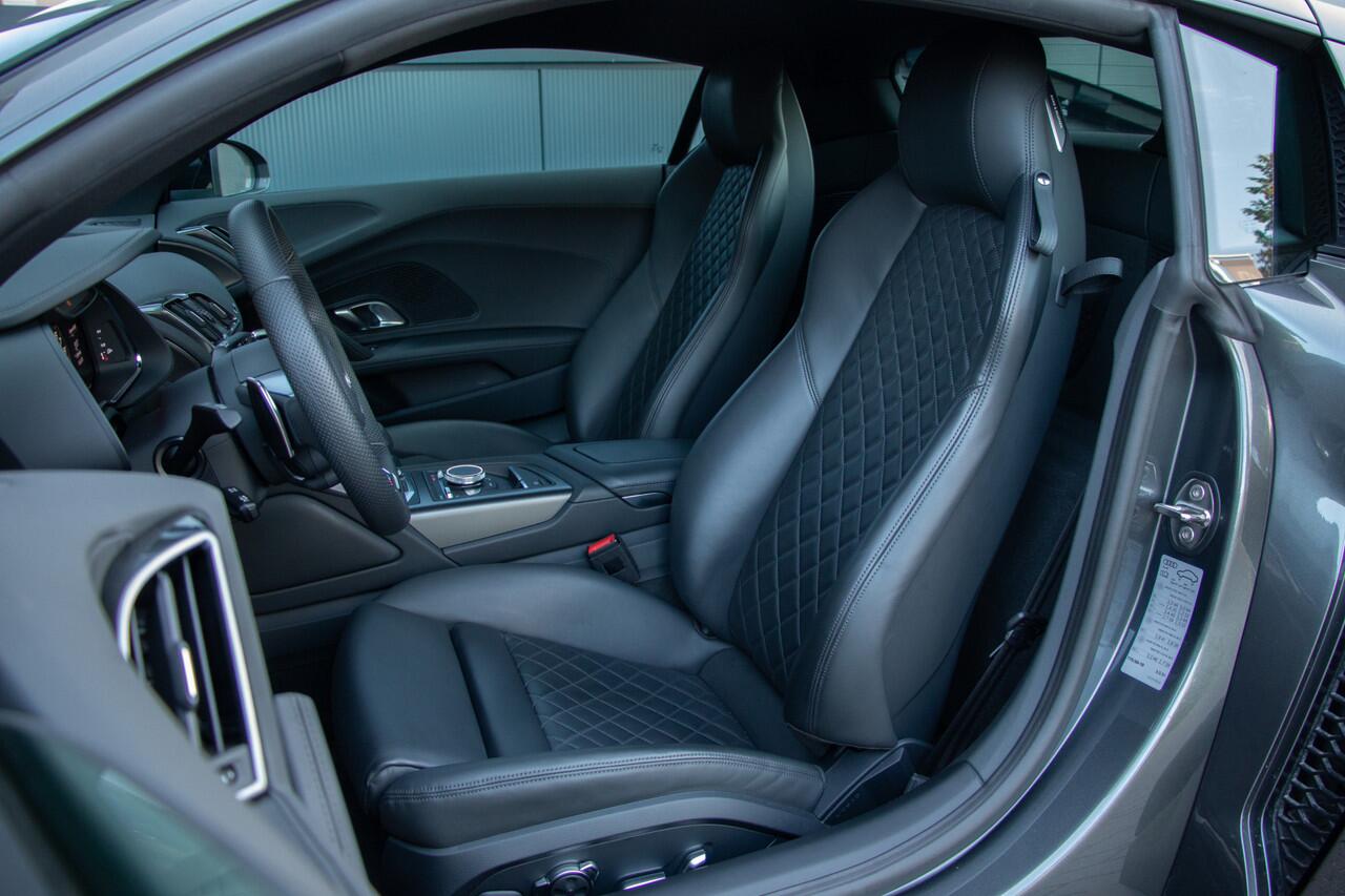 Audi R8 5.2 performance RWD 570 PK | BTW | B&O Sound | Keyless Entry | Led | Camera | Stoelverwarming | Apple & Android Carplay | PPF-folie | Valcona Leder | 20"| Draadloze telefoonlader | Cruise control | Daytona |