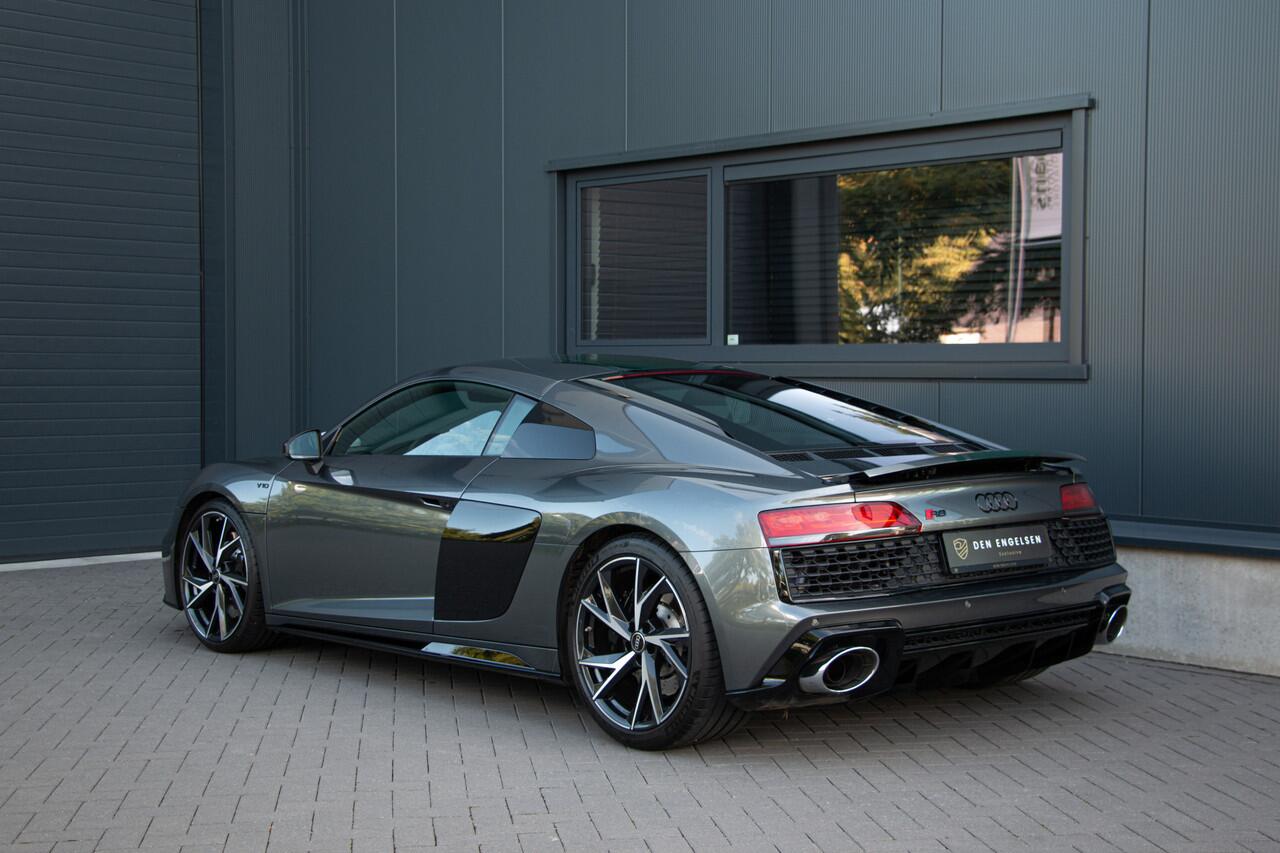 Audi R8 5.2 performance RWD 570 PK | BTW | B&O Sound | Keyless Entry | Led | Camera | Stoelverwarming | Apple & Android Carplay | PPF-folie | Valcona Leder | 20"| Draadloze telefoonlader | Cruise control | Daytona |
