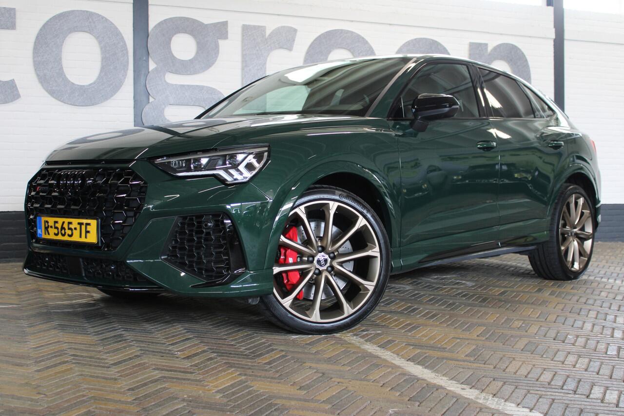 Audi RS Q3 Sportback 2.5 TFSI Quattro | Adaptieve cruise control | Memory seat | Alcantara stuurwiel | Apple carplay/Android auto | Sonos audio | Stoelverwarming | 360° camera |